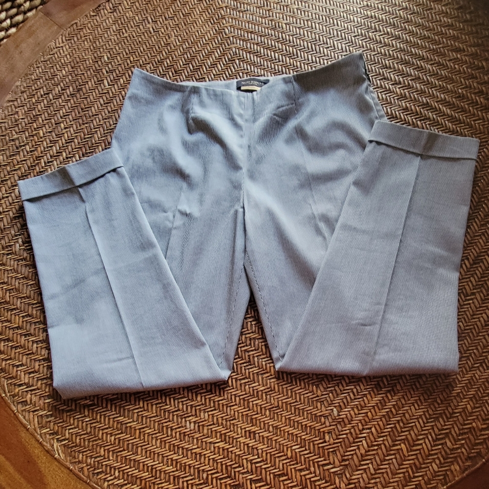 Piazza Sempione Jacqueline Pinstripe Slacks